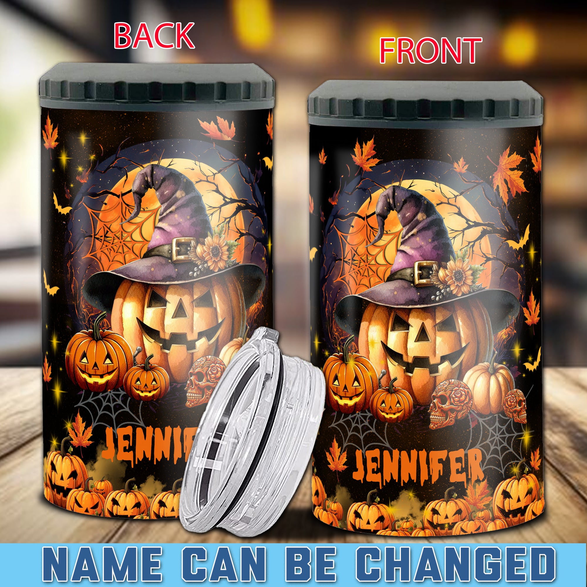 Halloween Can Cooler